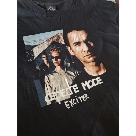 Depeche Mode Exciter Tour 2001 Concert Tee XL – Big! Tag Vintage Band Shirt - Picture 7 of 9